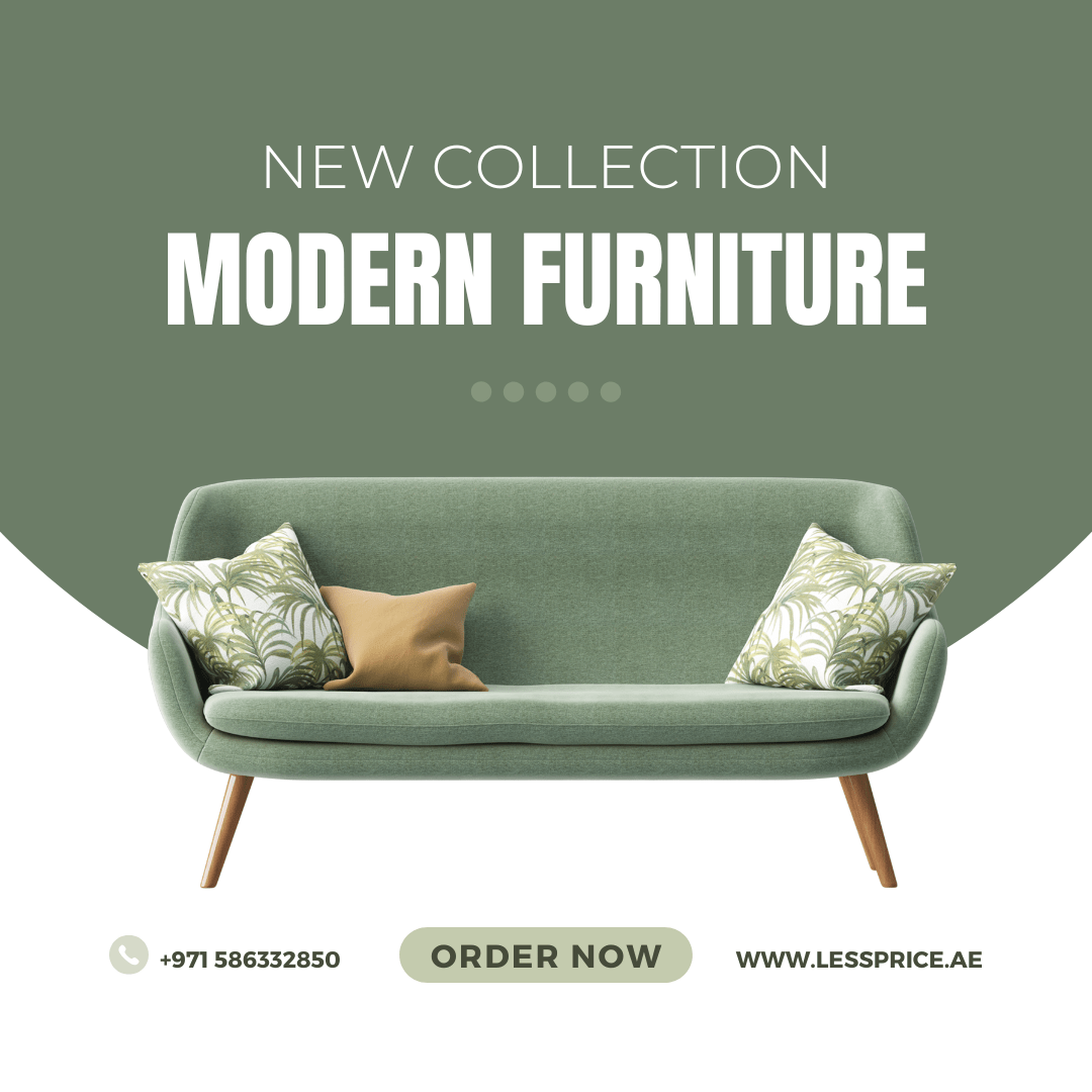 Green and White Furniture & LESS-PRICE Post