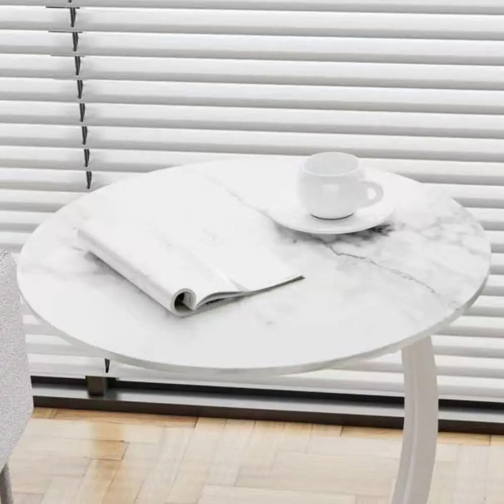 Round Coffee Table | Nordic Round Style Multipurpose Sofa Corner Coffee Table 50 x 30 x 60 cm | Premium Quality