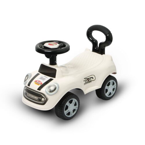 Toy cars for kids, Car with Under Seat Storage, Music, Light, Car Toy for Boys & Girls half white color - Image 5