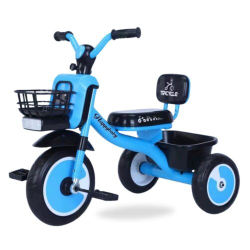 Tricycle for Kids | 2 to 5 years Boys Girls | Front & Rear Storage Baskets