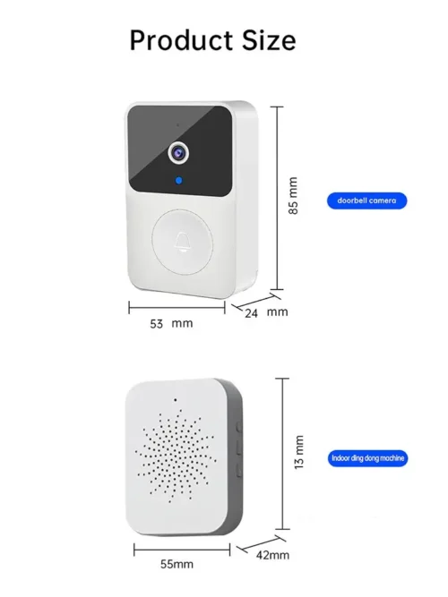 Wifi Smart Doorbell Camera | Talk to Visitors Live - Image 7