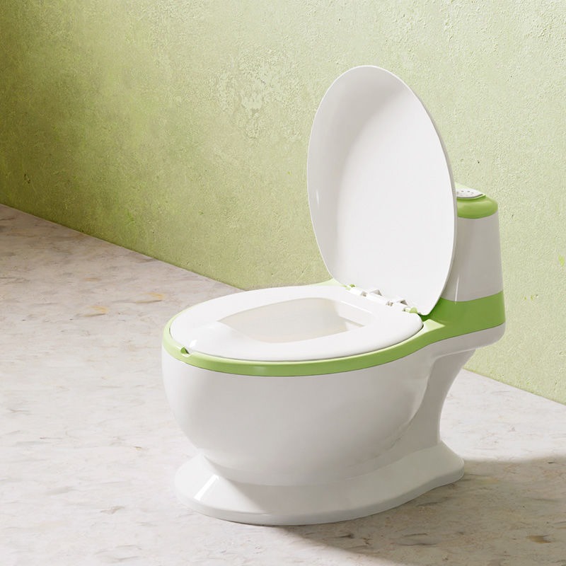 Baby Toilet PU With Seat Cushion Green