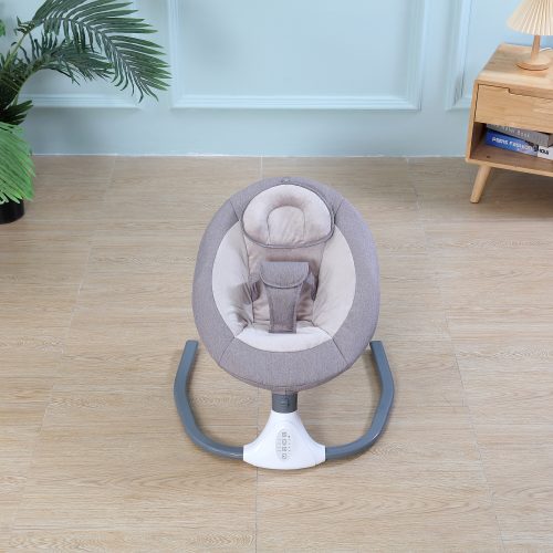 Baby Rocking Chair Flip Type Gray - Image 4